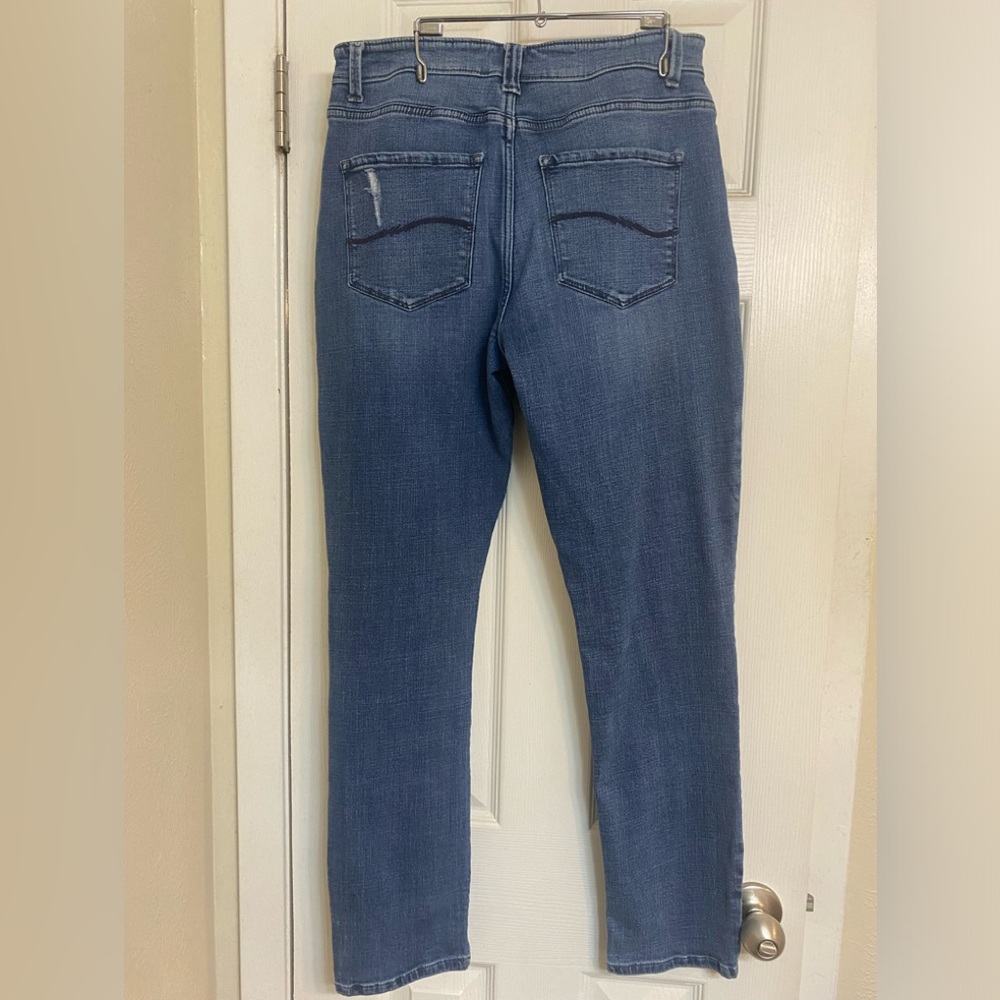 Lee Women’s Midrise Dream Skinny Leg Jeans Size 12 -Like NEW! - Picture 3 of 4